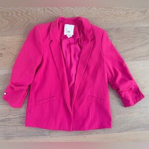 River Island Petite Hot Pink Blazer Size 6 NWOT 🩷